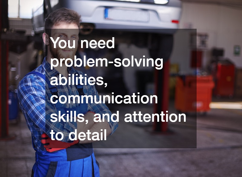 mechanic in an auto repair shop